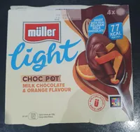 Muller Light Choc Pot Chocolate Orange Flavour 80g