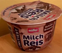 Milch Reis Schoko Brownie