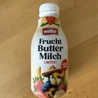 Frucht Buttermilch Erdbeere Banane