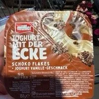 Schoko Flakes Joghurt Vanille Joghurt Mit Der Ecke