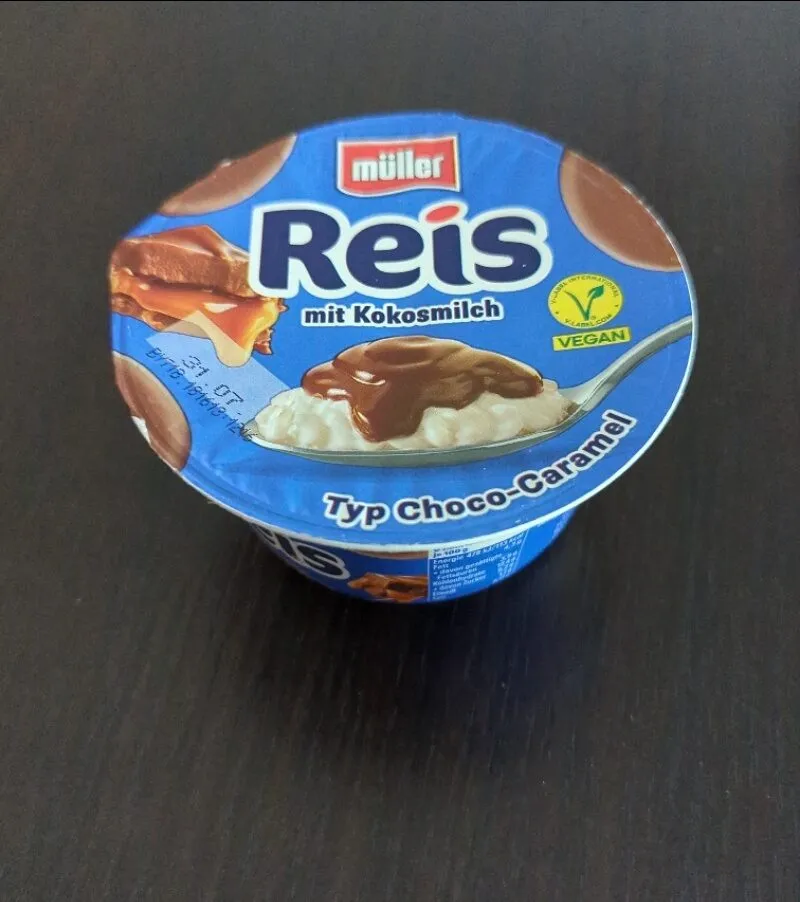 Milchreis Typ Schoko-caramel