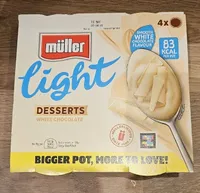 LIGHT DESSERTS WHITE CHOCOLATE