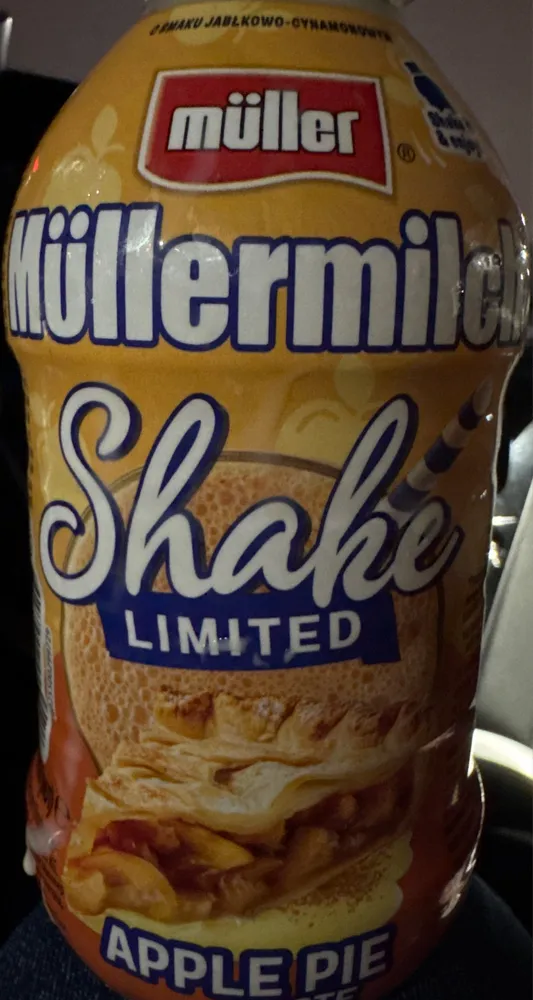 Müllermilch Shake LIMITED APPLE PIE