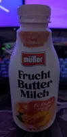 Fruchtbuttermilch Aprikose-Honiggeschmack