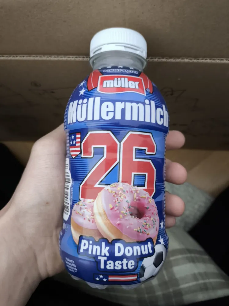 Müllermilch 26 Pink Donut Taste