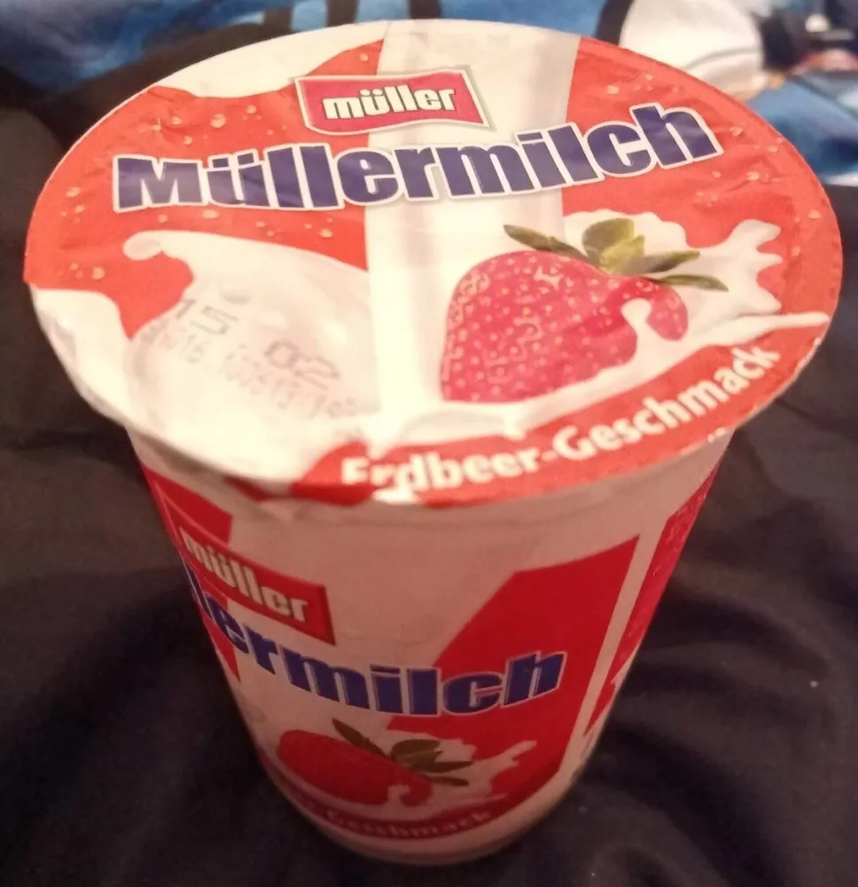 Müllermilch Erdbeere