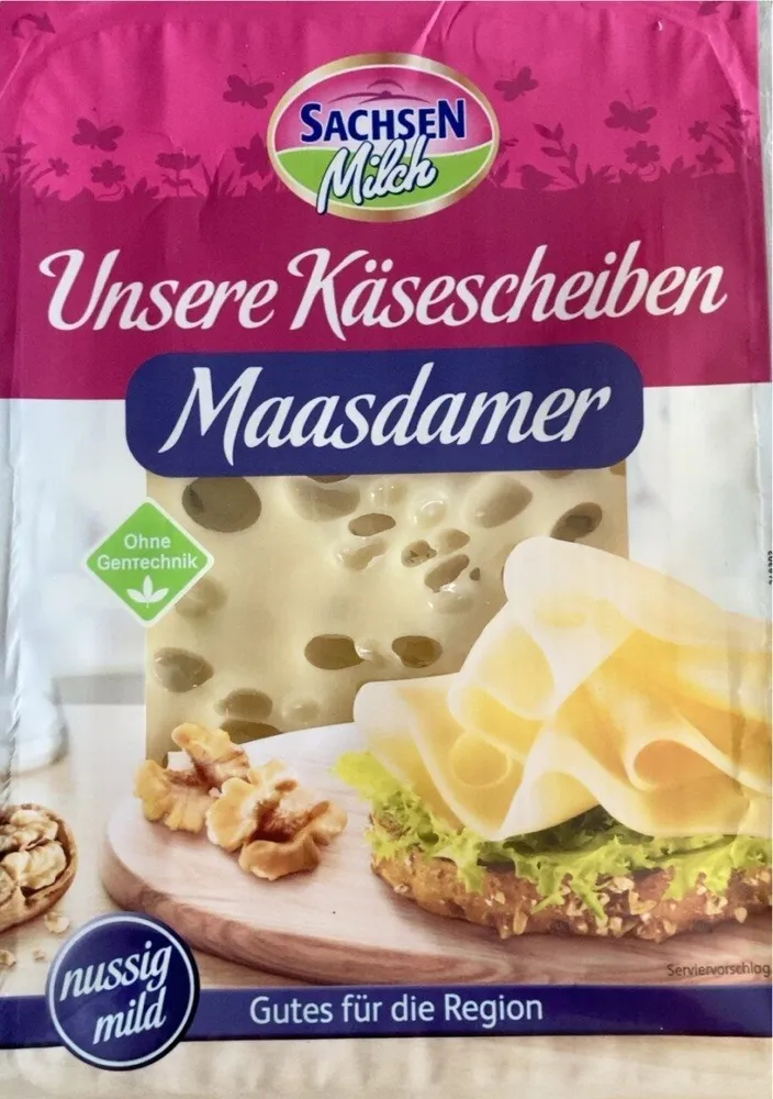 Unsere Käsescheiben Maasdamer
