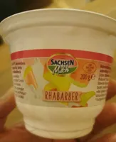 Unser buttermilchdessert rhabarber