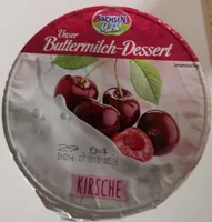Buttermilch Dessert Kirsch