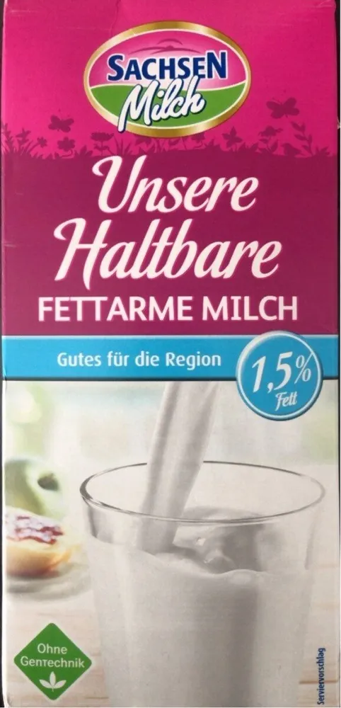 Sachsen Milch 1,5% fettarm
