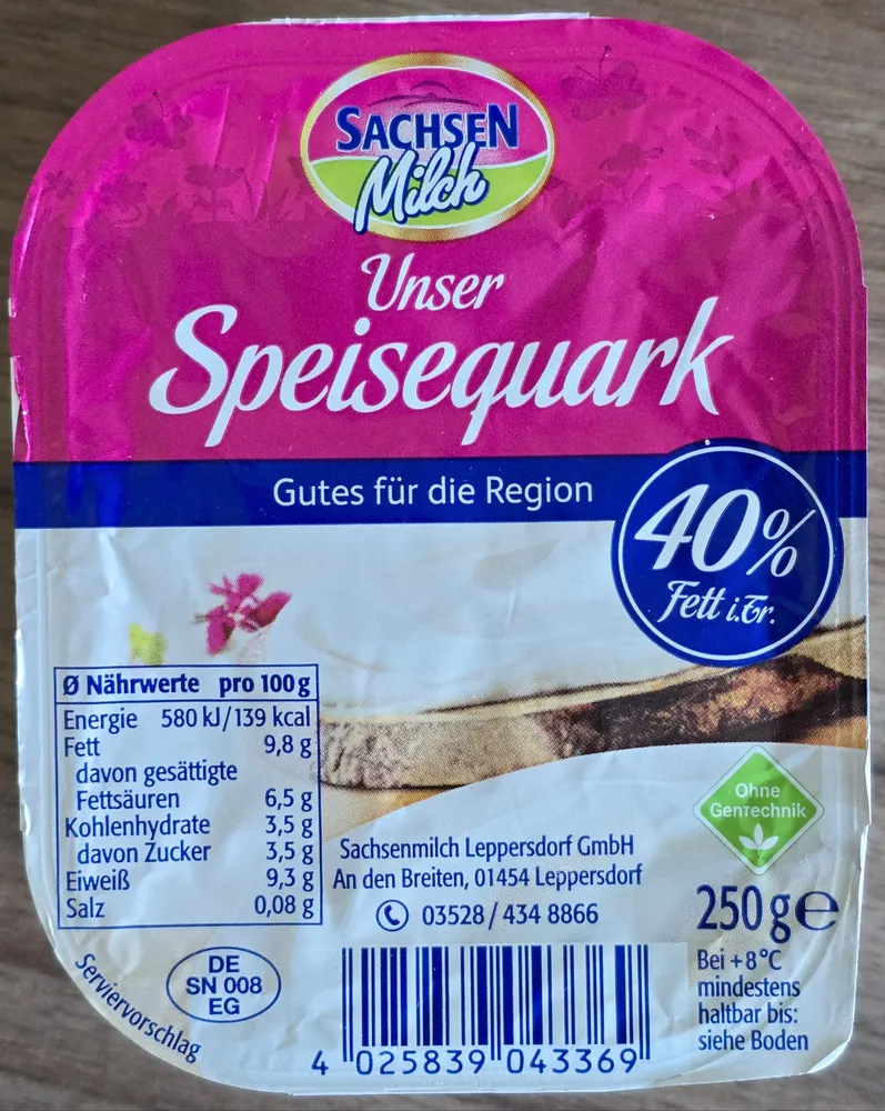 Unser Speisequark