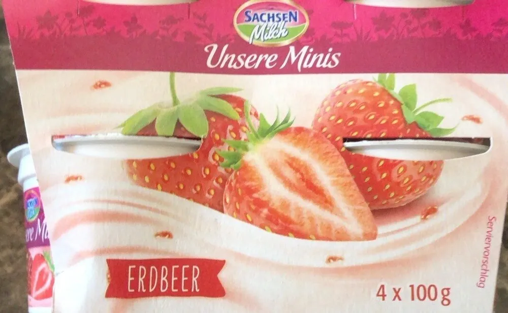 Unsere minis jogurt Erdbeer