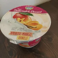 Buttermilch-Dessert Aprikose-Mango-Vanille