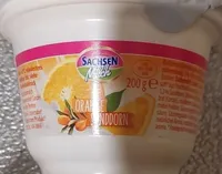 Buttermilch-Dessert Orange Sanddorn