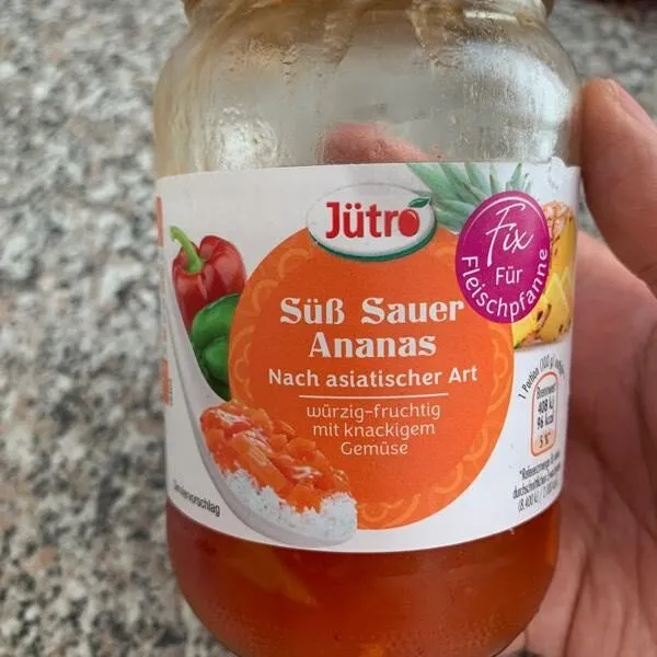 Süß sauer Ananas