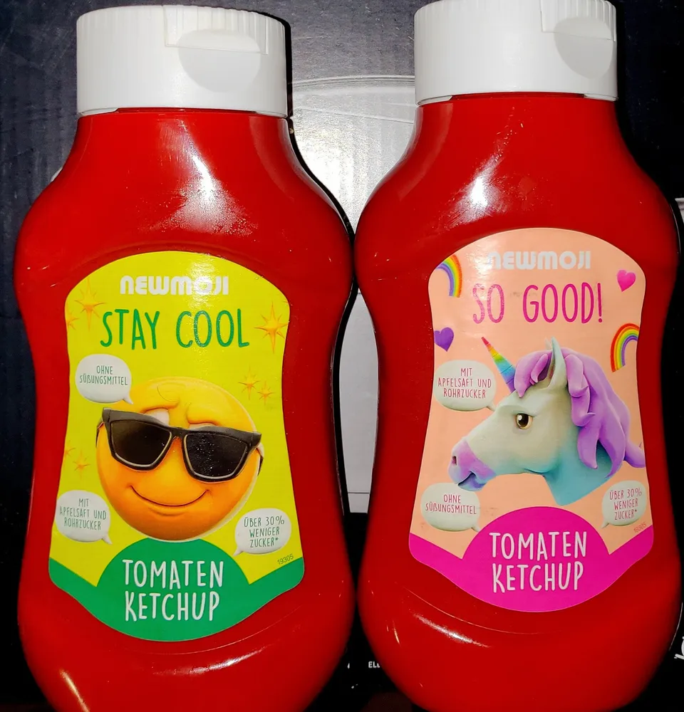 Newmoji Tomatenketchup für Kinder