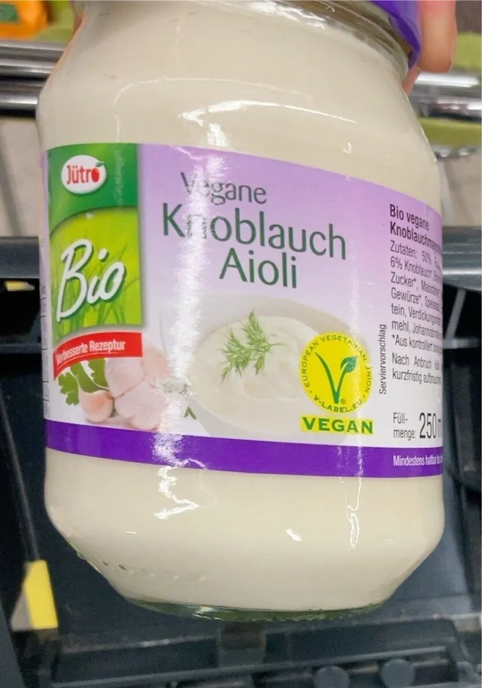 Vegane Knoblauch-Aioli