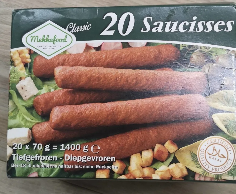 Mekkafood classic 20 saucisses
