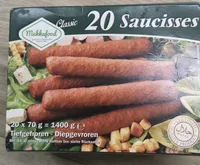 Mekkafood classic 20 saucisses