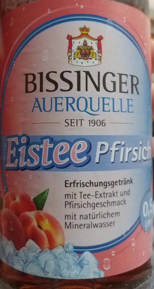 Eistee Pfirsich