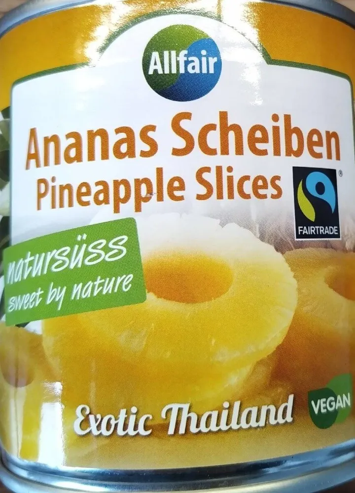 Ananas Scheiben