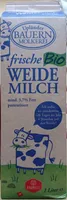 Frische Bio Weide Milch