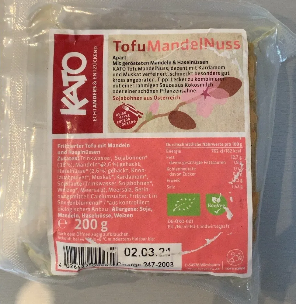 Tofu Mandelnuss