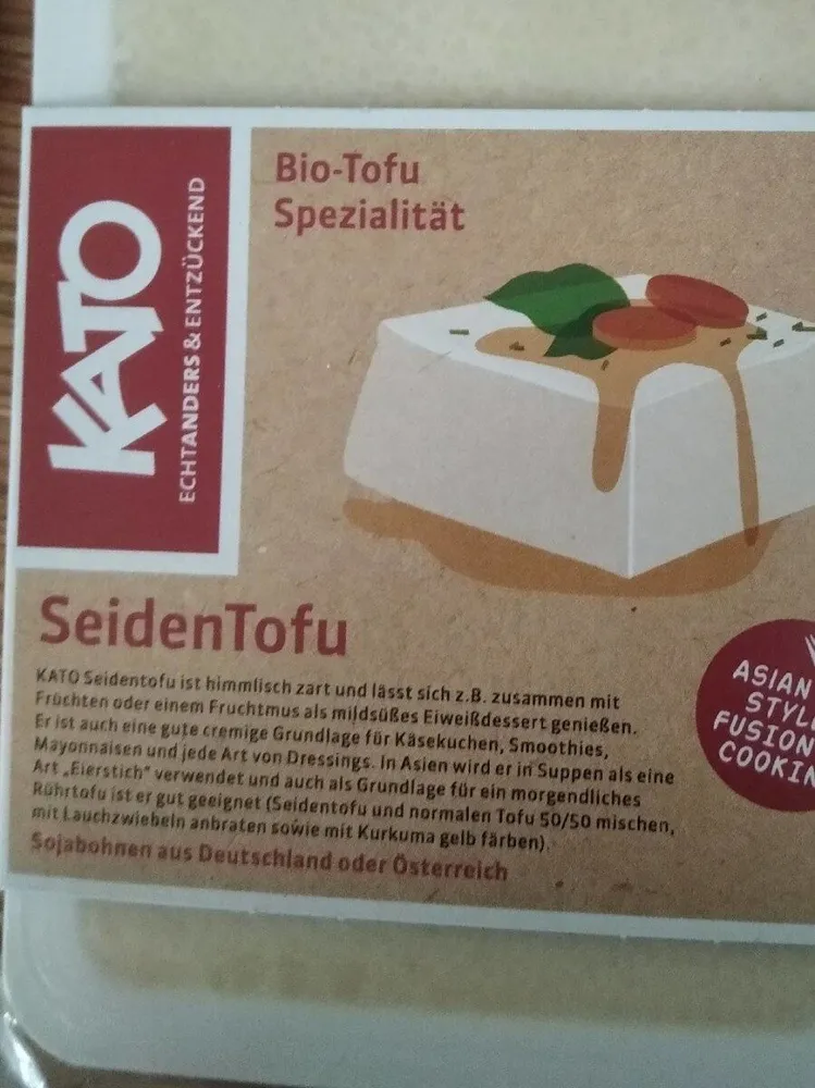 Bio -Seidentofu