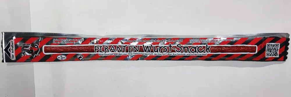 Pikanten Wurst-Snack