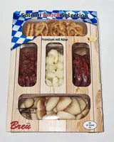 Salami Snack Selection mit Käse