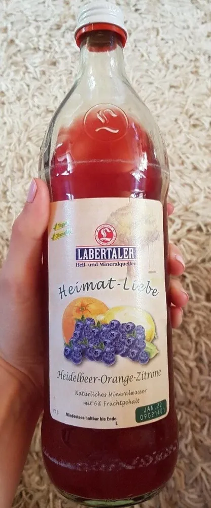 Heimat-Liebe Heidelbeer-Orange-Zitrone