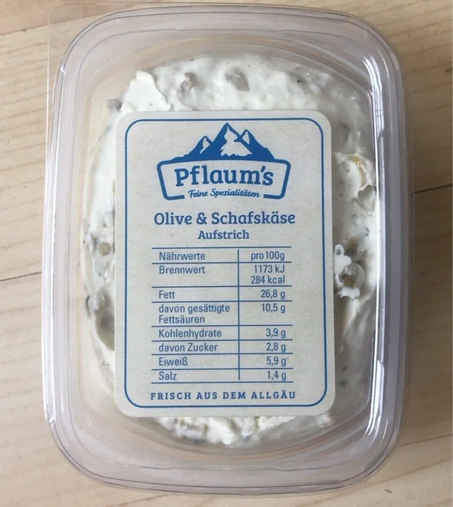 Olive und Schafskäse Aufstrich