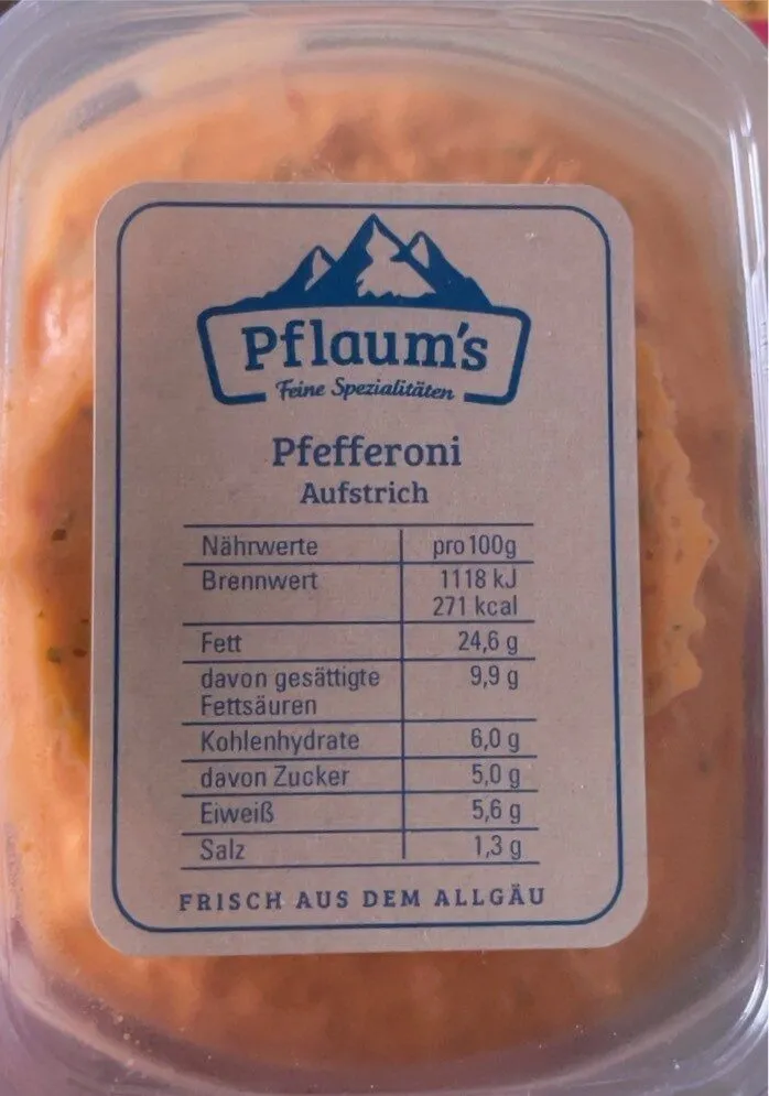 Pfefferini Aufstrich