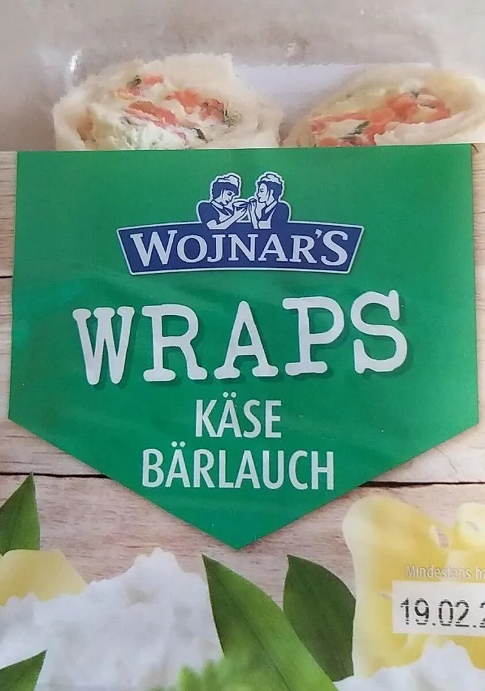 Wraps - Käse Bärlauch