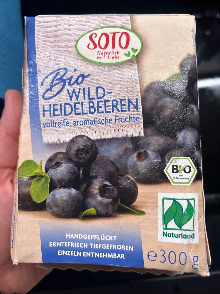 Bio Heidelbeeren