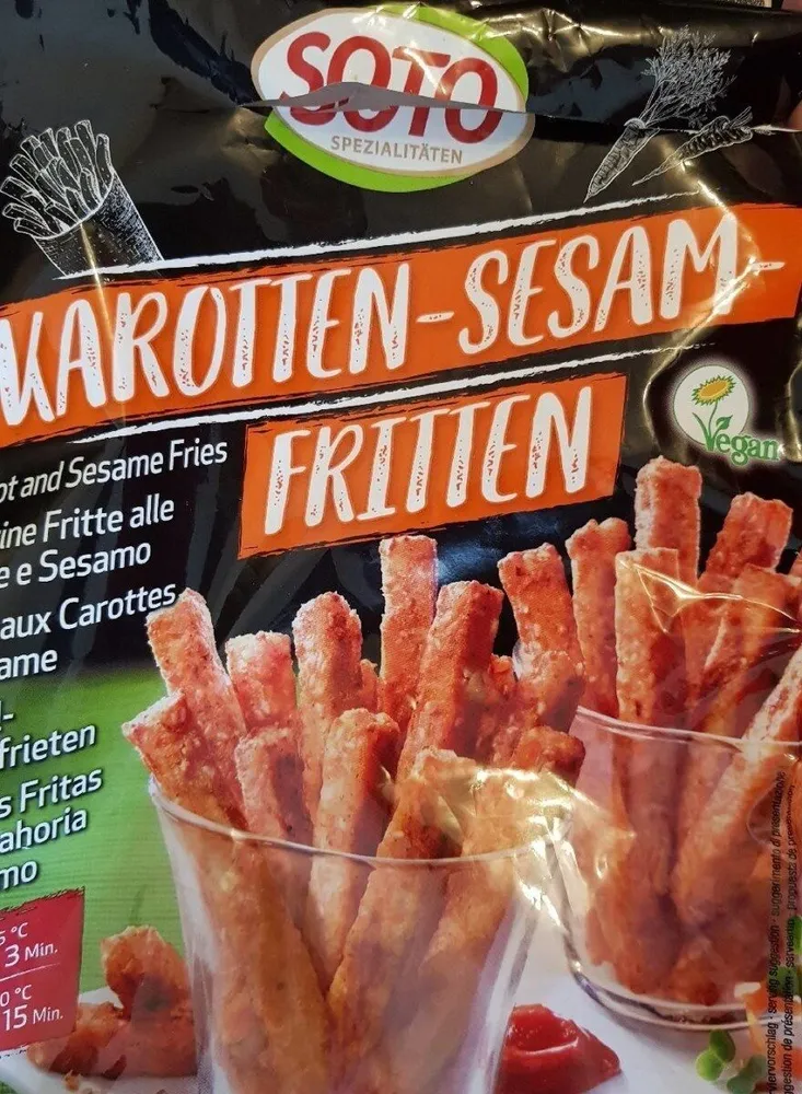 Karotten-Sesam-Fritten