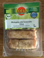 Økologiske mini forårsruller China