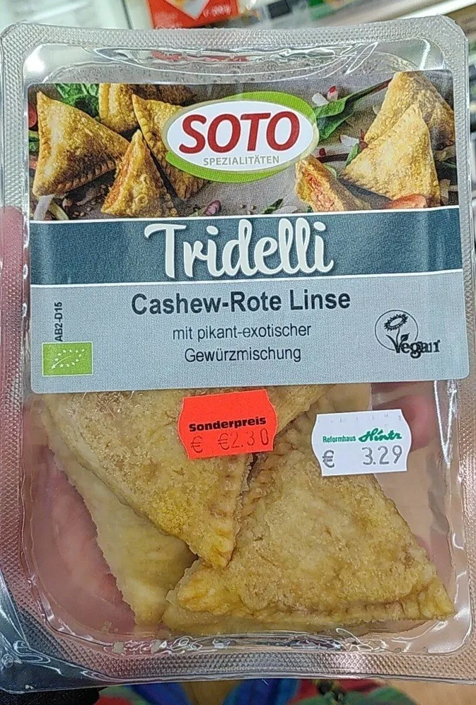 Tridelli Cashew-Rote Linse