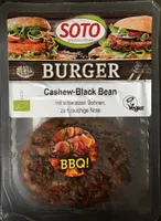 Cashew Black Bean Burger