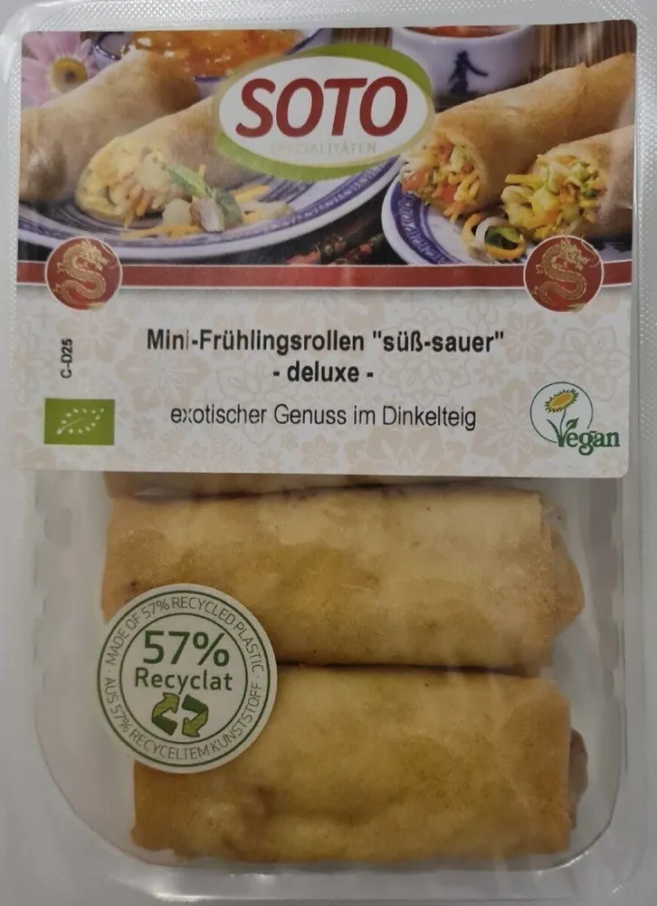 Mini-Frühlingsrollen "süß-sauer"