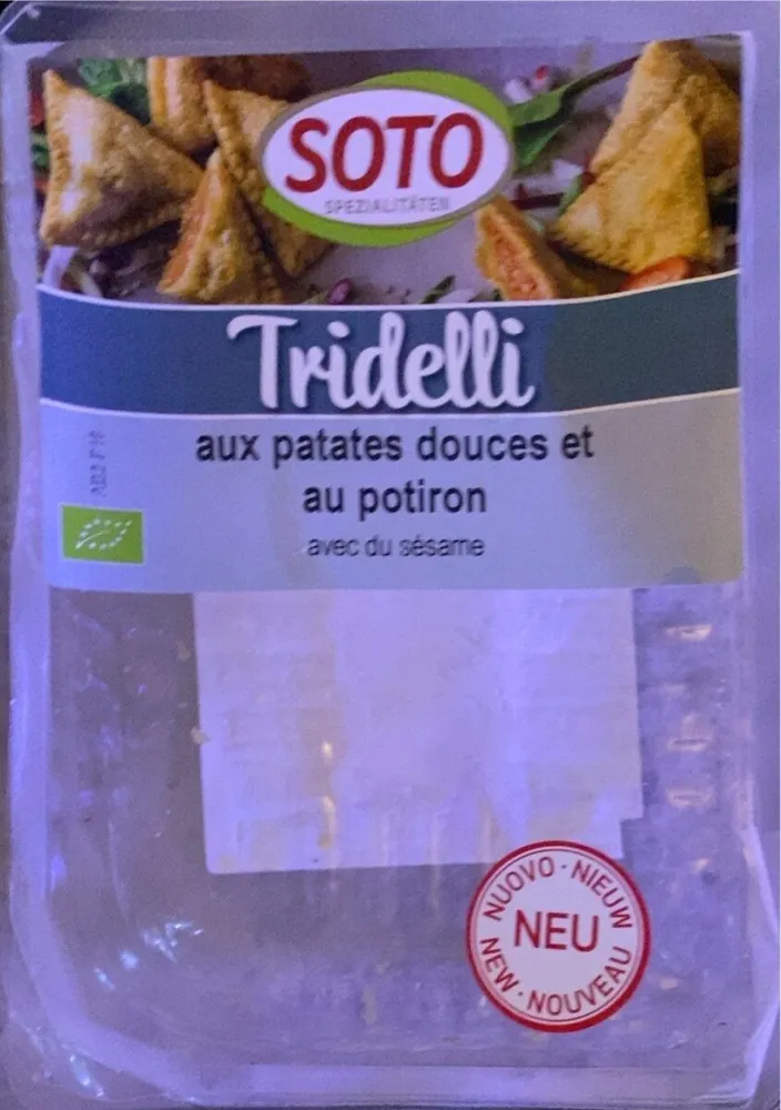 Tridelli aux patates douces et au potiron