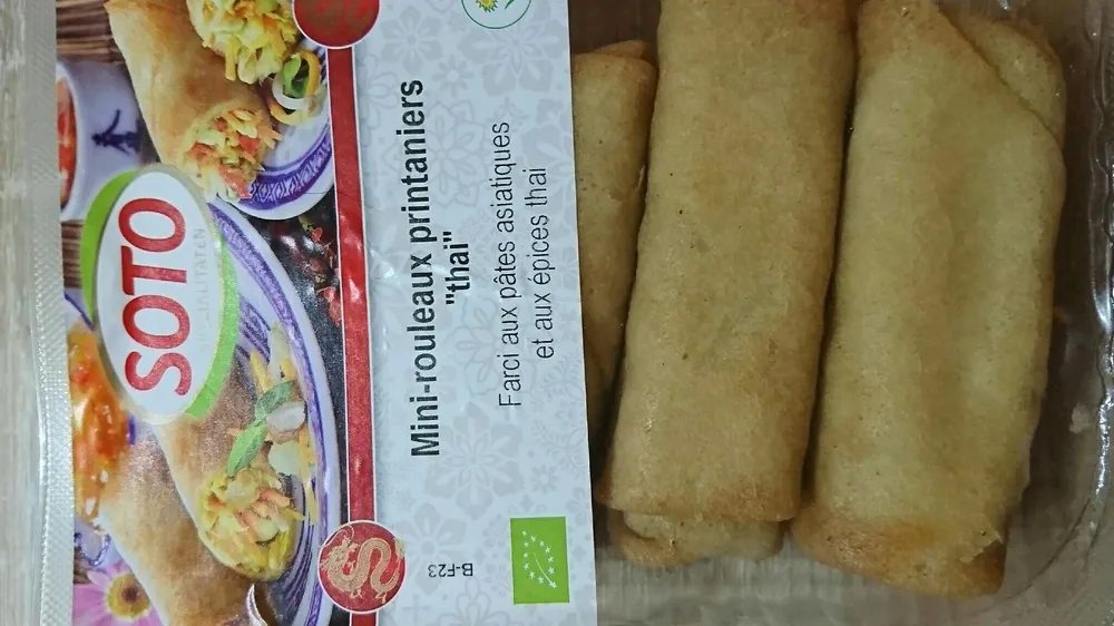 MINI ROULEAUX PRINTANIERS Thaï Vegan