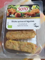Sticks quinoa et légumes