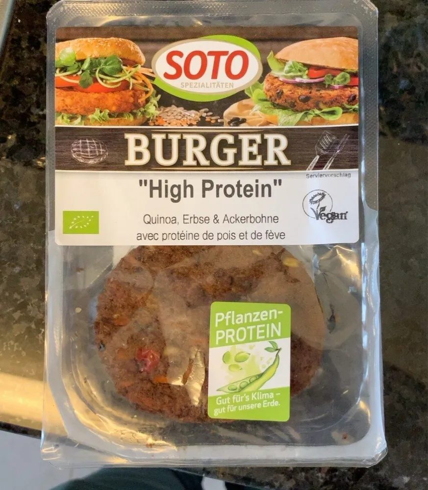 Burger High protein