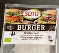 Burger Chou frisé et Chanvre