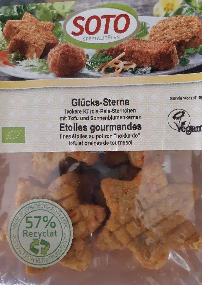 Étoiles gourmandes au tofu