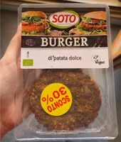 burger di patata dolce