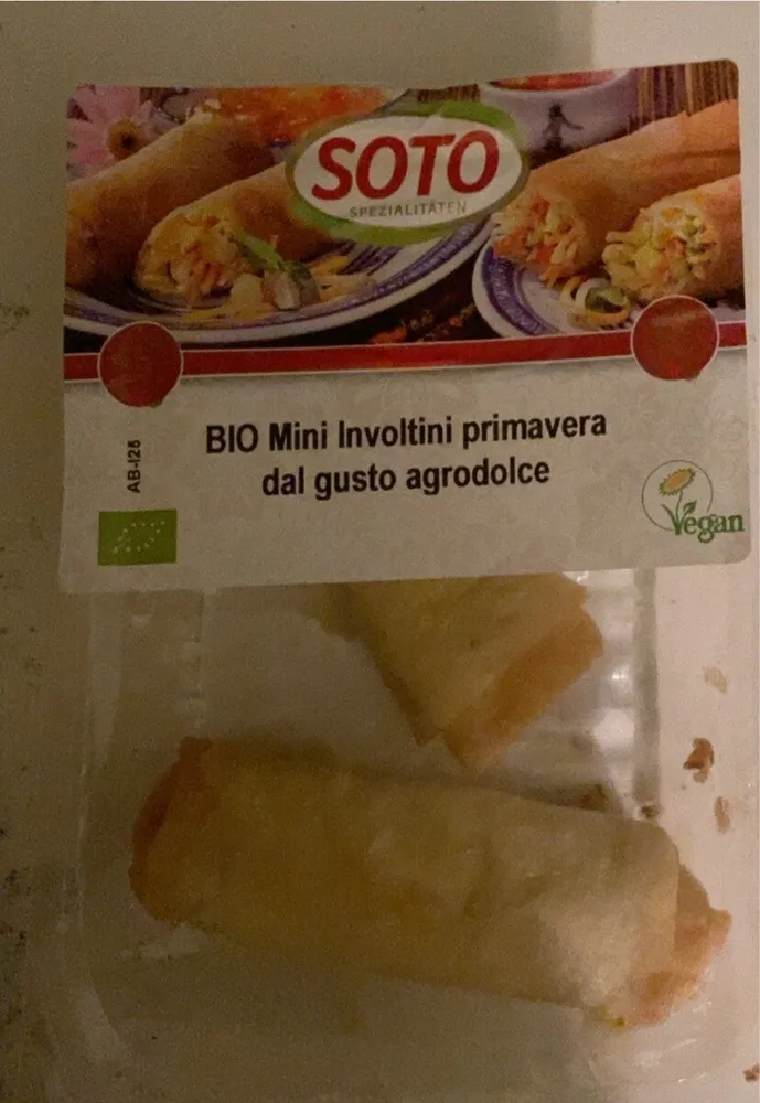 Mini involtini primavera BIO