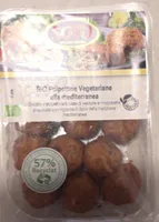 Bio polpettine vegetariane alla mediterranea