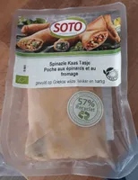 Poche aux épinards et au fromage